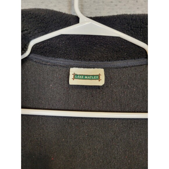 Vintage 90s Fleece Jacket Womens 2XL Native Southwestern Buffalo - Picture 12 of 12